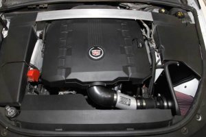 Cadillac CTS Performance Air Intake - K&N Engineering - 69 Series Typhoon - `08-`11